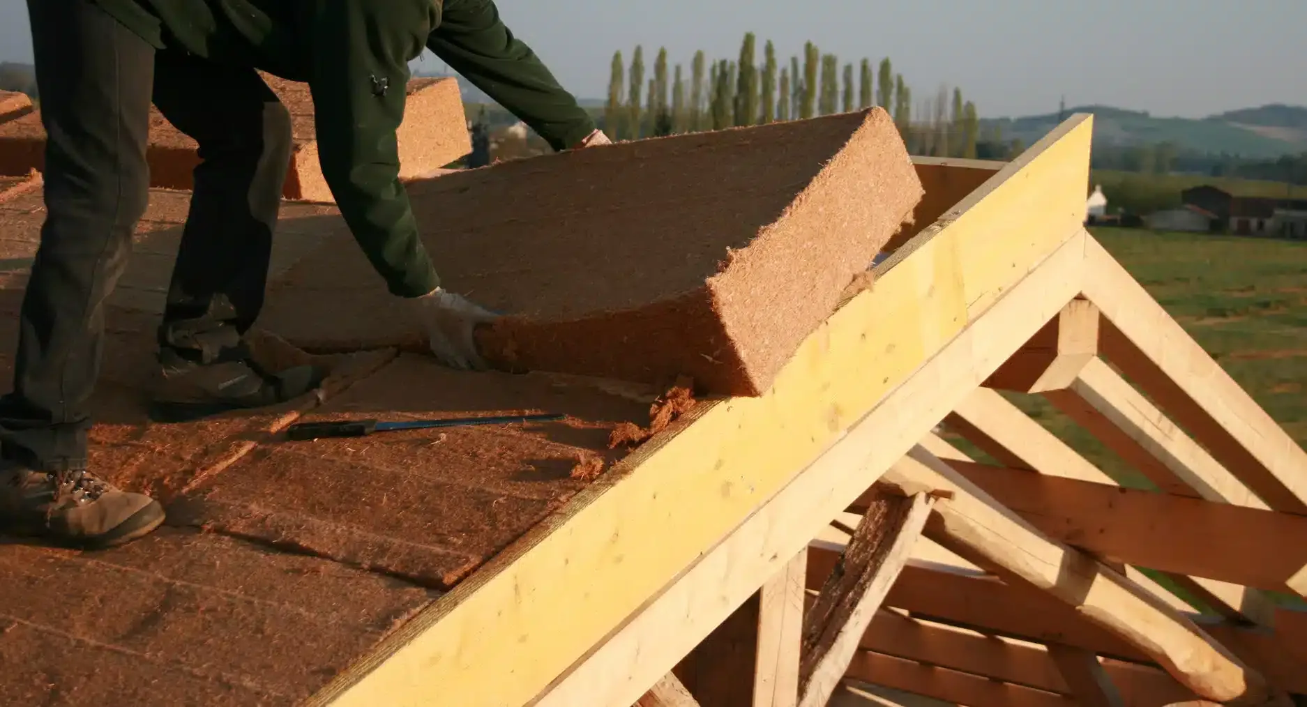 Travaux d'isolation de toiture dans le Loiret